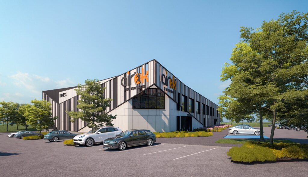 Järveküla Padelikeskuse ehitus